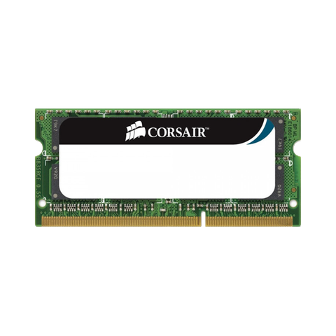 RAM LAPTOP CORSAIR DDR3, 1600MHZ 4GB 1X204 SODIMM, BLACK PCB, 1.5V NEW BH 36T