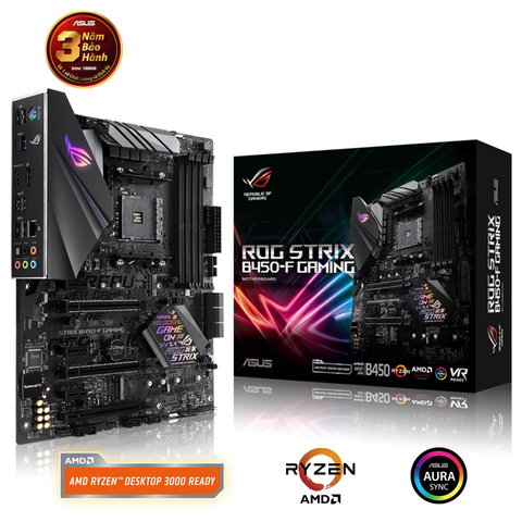 MAIN AMD ASUS B450 ROG STRIX B450-F GAMING (AMD AM4) NEW