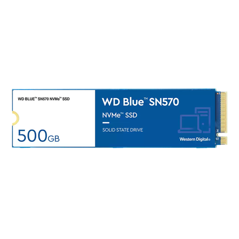 SSD WD 500GB SN570 BLUE GEN3X4 (Chuẩn M2-NVMe) NEW BH 60T