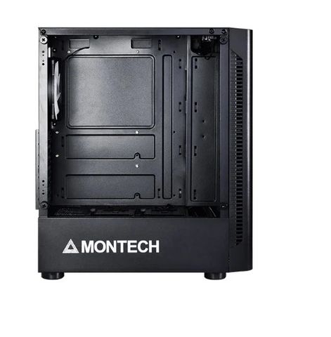 CASE MONTECH X1 BLACK (KHÔNG FAN RGB) NEW