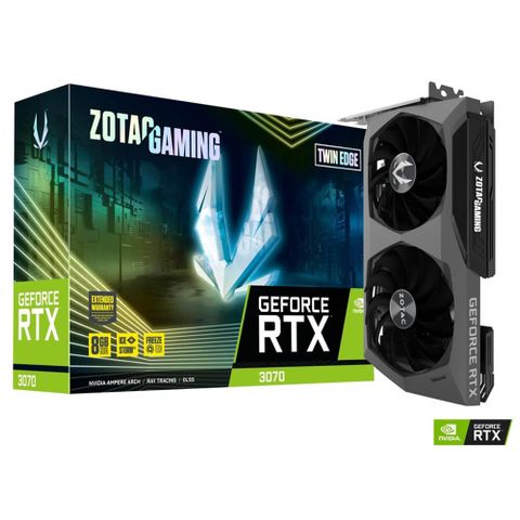 VGA ZOTAC RTX 3070 8G 256BIT GDDR6 TWIN EDGE Gaming NEW 36TH