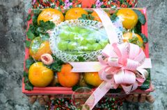 Hộp quà trái cây QT1300 chúc mừng Quốc tế Phụ nữ 8 tháng 3 - hộp