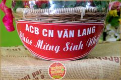 Giỏ quà Chúc mừng sinh nhật - giỏ