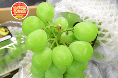 Nho Mẫu đơn Shine Muscat Golden Grape Hàn quốc - hộp 450gr