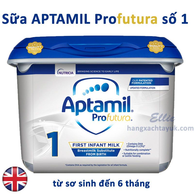 Sữa Aptamil ProFutura 1 First Baby Milk Formula From Birth 800g