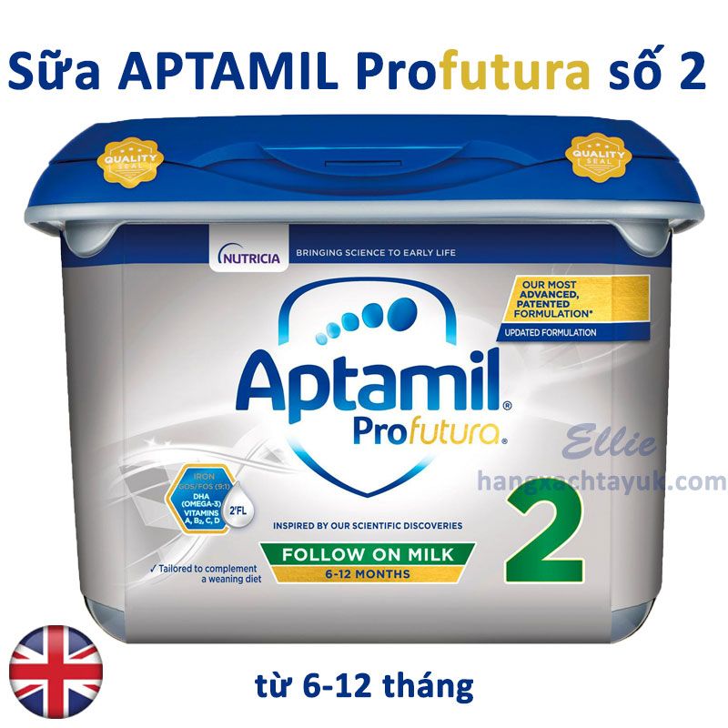 Sữa Aptamil ProFutura 2 Follow On Baby Milk Formula 800g