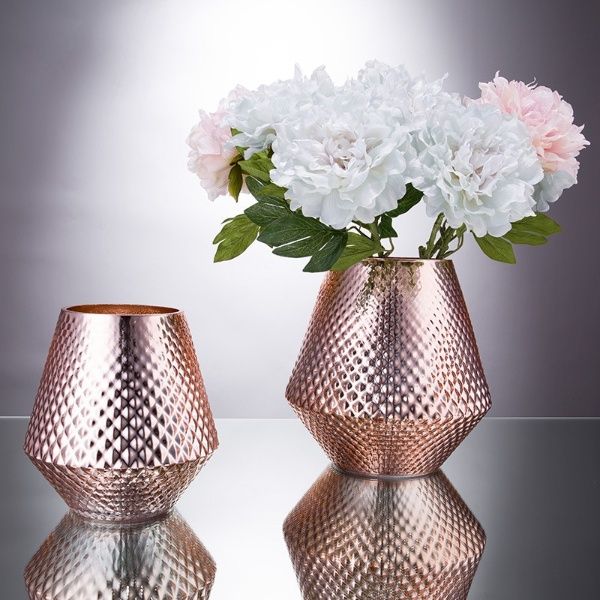 BÌNH HOA ROSE GOLD