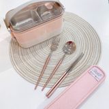 Set ăn cao cấp thìa+đũa+dĩa