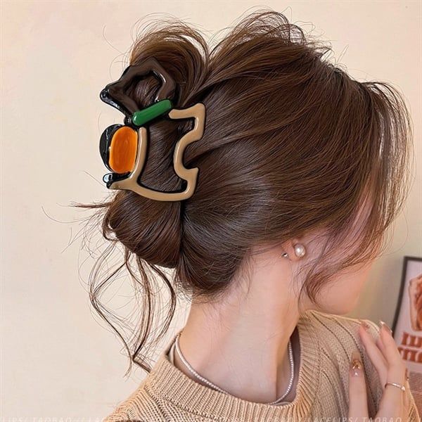 Kẹp càng cua cún 2 màu
