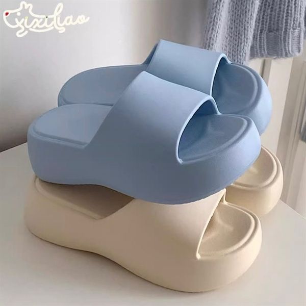 Dép đế cao bằng trơn