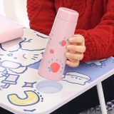 BÀN GỖ GẬP MÈO TÍM