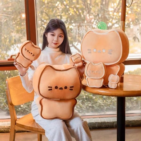 Mèo bông bánh nướng
