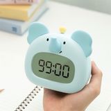 Đồng hồ đèn ngủ thú đội trái cây