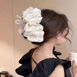 Kẹp càng cua voan phồng nếp to