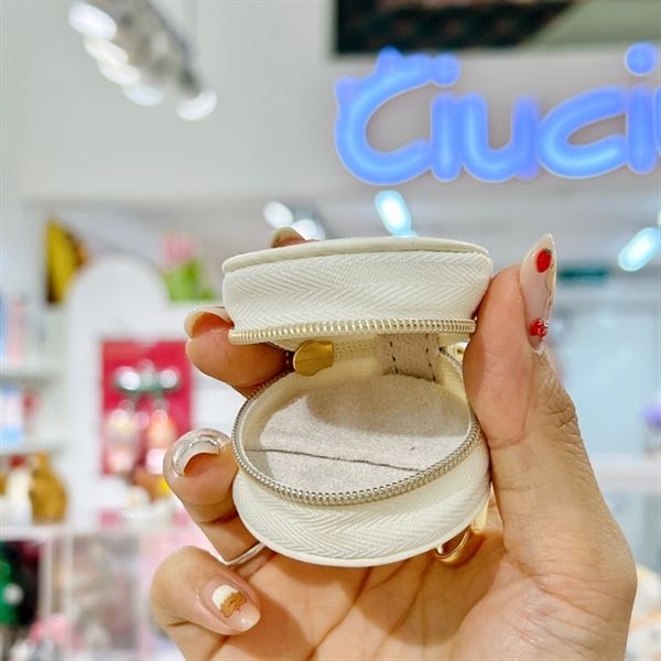 Hộp đựng trang sức mini móc khoá 5cm
