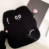 Túi đựng ipad / laptop mèo đen