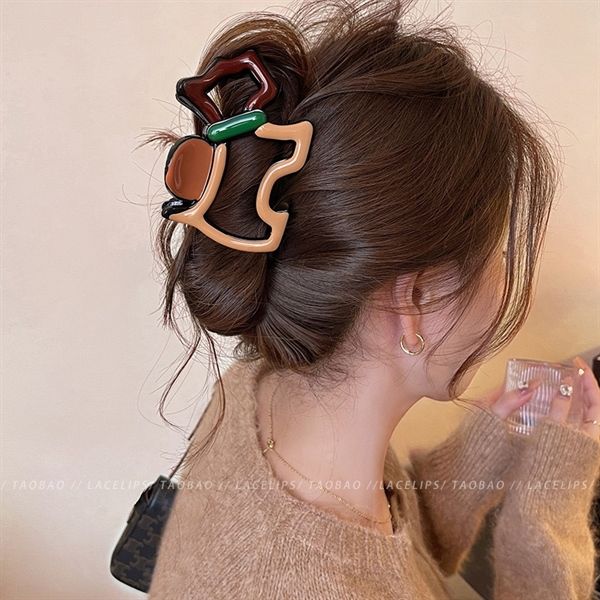 Kẹp càng cua cún 2 màu