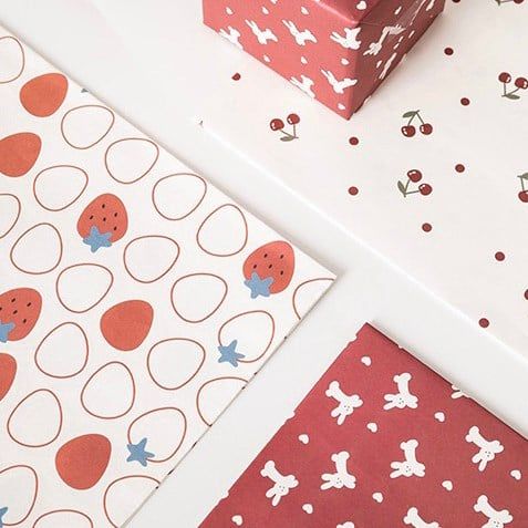 Set giấy gói RosyPosy 6 tờ 50x70cm