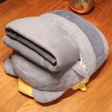 Gối kèm chăn mèo cầm sao 40cm