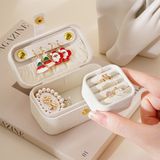 Hộp đựng trang sức chữ nhật ánh nhũ 9,5cm