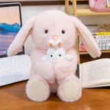 Gấu bông thú ôm baby 25cm