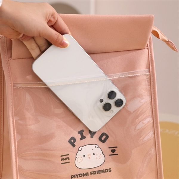 Túi đựng cơm tam giác Piyomi Friends