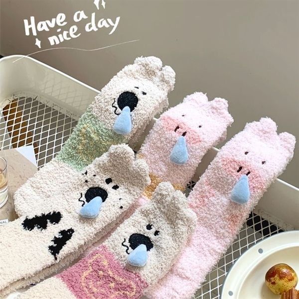 Tất len Wennie Oni thú sổ mũi