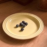 Đĩa trơn viền chữ Good Day 20cm