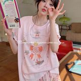 Bộ ngủ Gill Aimar công chúa chấm bi