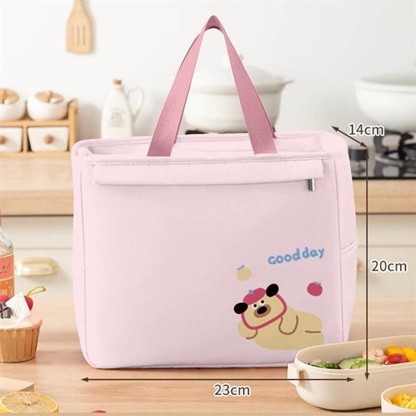 Túi đựng cơm giữ nhiệt gấu 23x20cm