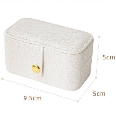 Hộp đựng trang sức chữ nhật ánh nhũ 9,5cm
