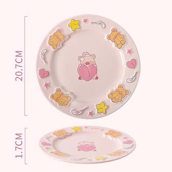Set bát đĩa Heo Lulu The Piggy