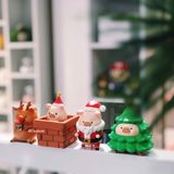 Set decor heo giáng sinh (4c)