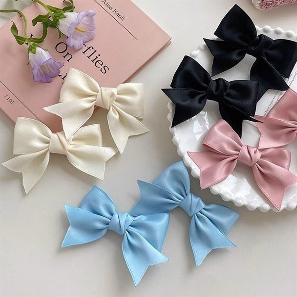 Kẹp tóc nơ vải