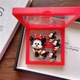 Hộp kẹp chun Mickey chibi 5 chi tiết