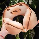 Gối cổ thú bánh nướng kê gáy