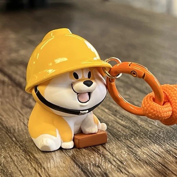 Blind box Shiba Puppy Crossing keychain/phone charm