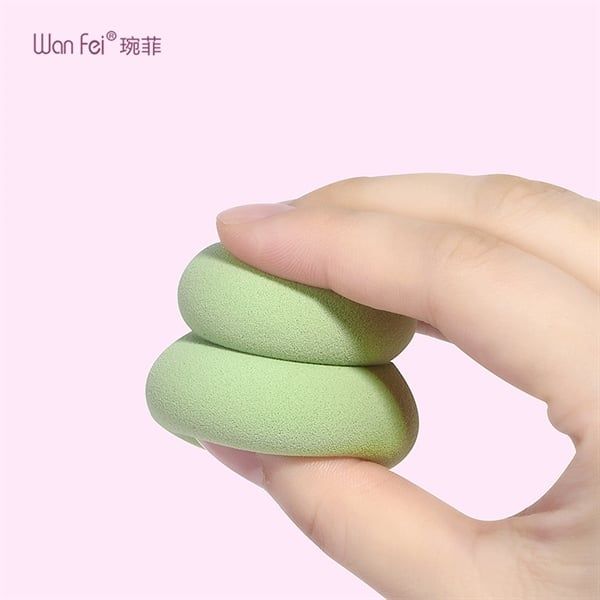 Mút trang điểm hồ lô kèm hộp Trikeel