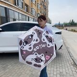 Ô gập gọn mèo mun