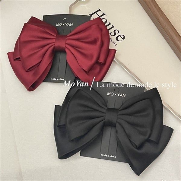 Kẹp nơ vải to 3 cánh Moyan