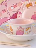 Set bát đĩa Heo Lulu The Piggy