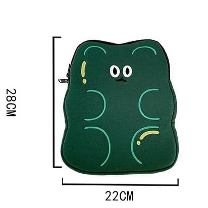 Túi đựng ipad / laptop mèo đen