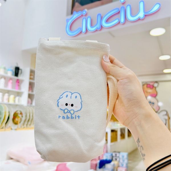 Túi đựng cốc hình thú chibi