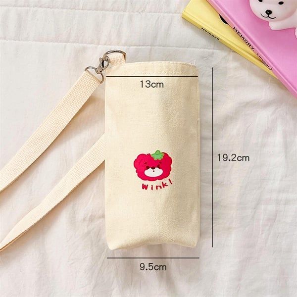 Túi đựng cốc hình thú chibi