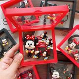 Hộp kẹp chun Mickey chibi 5 chi tiết