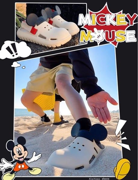 Dép cross Mickey