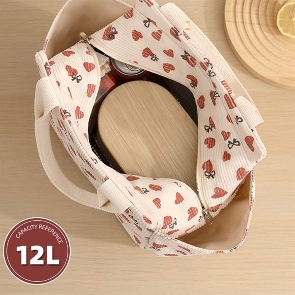 Túi đựng cơm hoạ tiết nhí
