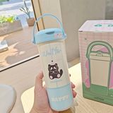 Bình giữ nhiệt thú Happy 650ml