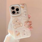 Ốp gấu Teddy cầm kem
