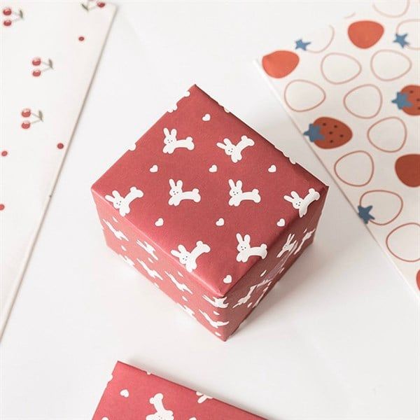 Set giấy gói RosyPosy 6 tờ 50x70cm